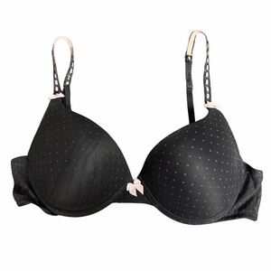 Victoria’s Secret‎ Sexy Little Thing Black Polka Dot 36B